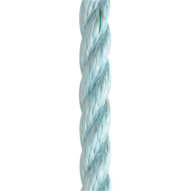0.37 in. x 600 ft. 3-Strand Polyester Blend Rope, 4100 lbs Capacity - Ultra Blue, Pack of 600