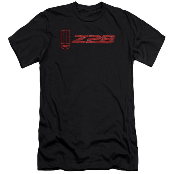 Chevrolet The Z28 Premium Canvas Adult Slim Fit 30/1 T-Shirt Black