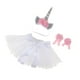 thumbnail image 1 of Disfraz de Unicornio Yotijar para niñas con Diadema blanco, 1 of 10
