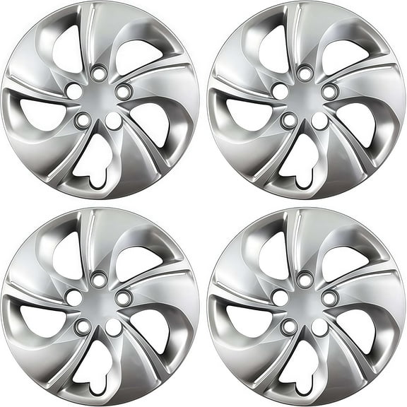 15-inch HubCaps For 2006-2011 Honda Civic SEDAN/COUPE; 2013-2015 Honda Civic SEDAN;2013 HONDA CIVIC COUPE ;For Factory Steel Wheel Covers ; Set Of 4 Packs