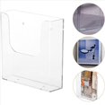 thumbnail image 2 of 9X Organizador de Archivos Montado en la Pared Carpeta de Soporte de Archivos Transparente Montada en la Pared Soporte de Archivos A5 para Oficina en Casa, 2 of 7