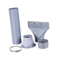 thumbnail image 1 of Manguera De Extensión De Escape portátil flexible y resistente con adaptador plano tubo extensible para cabina de pintura kit de repuesto y, 1 of 9