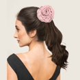 thumbnail image 4 of Fiudx Clip para Cola de Caballo Grande y Ondulada, Extensión de Cabello Rosa, Ondas Voluminosas, Fácil Aplicación, Peinado Versátil, Accesorio para Uso Diario y de Fiesta., 4 of 5