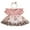 Pink, variant on Suealasg Infant Girl Romper Dress Short Sleeve Floral Embroidery Skirt Hem Jumpsuits 3 6 12 18 24 Months Newborn 2Pcs Summer Clothes Baby Bodysuits with Headband