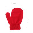 thumbnail image 2 of 6 Pairs Children Winter Mitts Comfortable Mittens Knitted Craft Mittens, 2 of 7