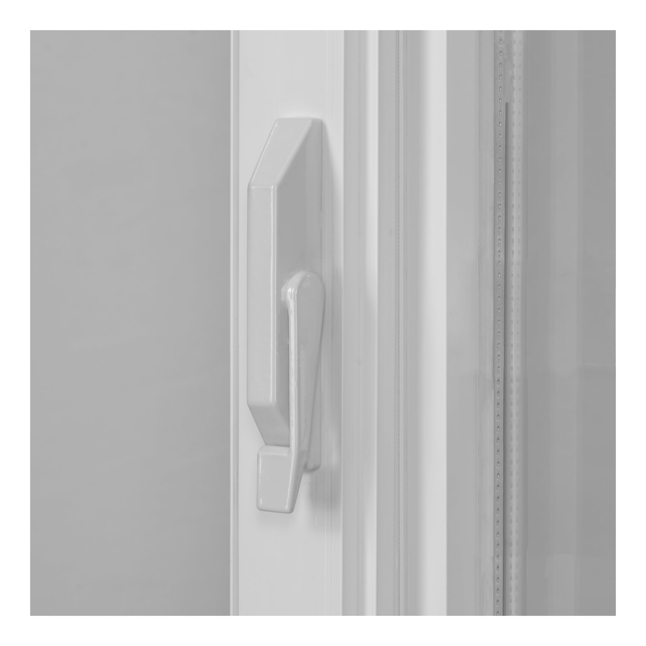 28 in. x 48 in. White Vinyl Double-Pane Insulated Right-Hand Casement Window with Screen