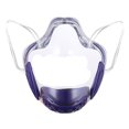 thumbnail image 1 of Cubierta Transparente Para Mascarilla Pantalla Facial Transparente Reutilizable Con Válvula De Respiración Púrpura Sunnimix cubierta facial transparente, 1 of 6