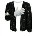 thumbnail image 7 of Coplay Role-player Billie Jean Jacket Glove for Show Performance Party Michael's Celebrity Birthday, 7 of 7