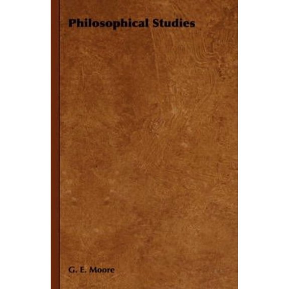Philosophical Studies (Hardcover)