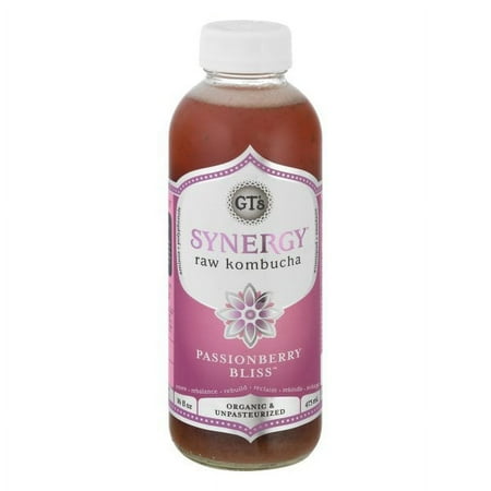 Kombucha Org Gts Rotational 16fo Passion Berry