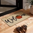 thumbnail image 5 of Fall Welcome Doormat, Seasonal Autumn Pumpkin Decorative Door Mat Non-Slip Rubber Backed Entryway Rugs for Indoor Outdoor Entrance Floor 17 x 29 Inch, 5 of 6