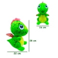 thumbnail image 2 of Paquete de 4 Piezas de Peluche de Dinosaurio Importadora la Merced Multicolor, 2 of 2