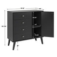 thumbnail image 3 of Prepac Commode Milo à 4 tiroirs avec porte, 3 of 9