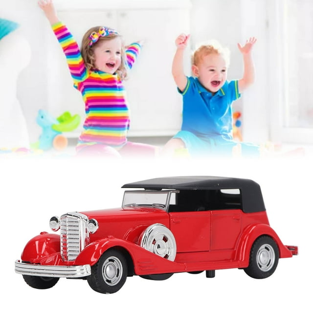 Modelo De Coche En Miniatura, Modelo De Coche Clásico Con retroceso Auténtico 1:32 Para Estante Para Coleccionistas De Transporte