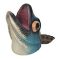 thumbnail image 1 of Fish Head Puppet, Lifelike Soft Vinyl Flexible Fish Head Puppet Toy  For 3+ Years Old Kids For Role Play Game, 1 of 8