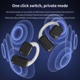 thumbnail image 4 of Hwkond Bluetooth Headphones Wireless Earbuds Wireless Bluetooth Headphones IPX5 Sports On-ear Earbuds Use Remaining Power Display And Stereo HiFi Sound Bluetooth Earphones With Long Battery Life, 4 of 9