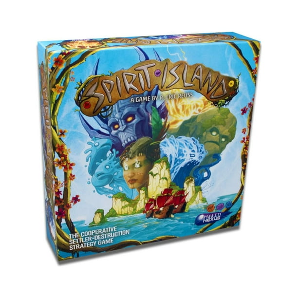 Juego de mesa Greater Than Games Spirit Island Base para 1-4 jugadores