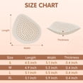 thumbnail image 7 of Nimiah Breathable Bra Inserts Removable Bra Cups Inserts Push up Bra Inserts for Sports Bras Bikini Tops, 2 Pairs, 7 of 7