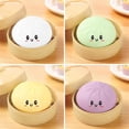 thumbnail image 1 of 4PCS Dumpling Squishy Toys, Slow Rising Stress Cube Sensory Toys, Super Solid Squish Cube Sensory Toys for All Ages, Birthday Gifts Party Favors Easter Basket Stuffers, 1 of 7
