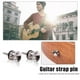 thumbnail image 2 of Clavijas de guitarra Correa Hebilla de bloqueo para ukelele bajo 2 pines antideslizantes plateados FLhrweasw  Nuevo, 2 of 8