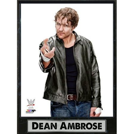 Star Photo Plaque - 9x12 Photo Plaque - Dean Ambrose