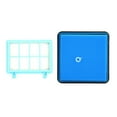 thumbnail image 2 of Durable Filter, Dust Filter Air-out Filter, Pollen Dust For  FC9332 Pet Dander FC8010, 2 of 8