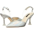 thumbnail image 7 of NINE WEST Womens Heat3 Heeled Sandal 7 Silver, 7 of 7