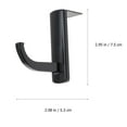 thumbnail image 2 of Phenofice 3Ud Soporte De Pared Negro Para Auriculares Con Adhesivo Firme Y, 2 of 5