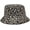 Leopard, variant on Stylish Bling Sequin Bucket Hats for Women Men Leopard Fisherman Cap Outdoor Shiny Dance Party Hats Black White