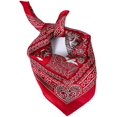 thumbnail image 2 of Kukuzhu 100% Mulberry Silk Scarfs Small Square Scarf 21" x 21" Neck Scarf Breathable Lightweight for Women Gift Packed, 2 of 7