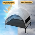 thumbnail image 2 of Cama Elevada para Perros Veehoo con Dosel para Perros Grandes Negra, 2 of 7