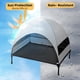thumbnail image 2 of Cama Elevada para Perros Veehoo con Dosel para Perros Grandes Negra, 2 of 7