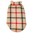 thumbnail image 5 of Pet Life ® 'Allegiance' Classical Insulated Plaid Fashion Dog Jacket, 5 of 9