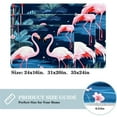thumbnail image 2 of Flamingo Polyester Non-Slip Machine Washable Indoor Mat Office Mat Kitchen Rugs, 2 of 6