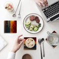 thumbnail image 1 of POGLIP Rough Sea Set of 6 Coaster for Drinks, Absorbent Ceramic Stone Coasters Cup Mat with Cork Base for Home Kitchen Room Coffee Table Bar Decor, 1 of 4