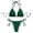 a-34GN29, variant on FINALGANG Womens Triangle Thin String Strap Solid Color Two Piece Bikini Set Side Tie Adjustable Bikini Bottom Minimal Slim Swimwear For Summer Beach Vacation Fashion Swimwear S