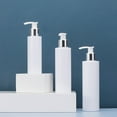 thumbnail image 6 of ELAYARD 3-Pack White Plastic Lotion Pump Bottles, Refillable Lotion Dispenser Containers for Bathroom and Travel, 6 of 7