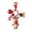 🔥 Multicolor-B_New, variant on Backpack Decorative Santa Claus Keychain Keyring School Bag Pendant Cute Creative Practical Christmas Gift for Kids Adults Durable Metal Car Key Holder Holiday