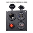 thumbnail image 3 of Panel de interruptor USB impermeable Kenally cargador multifuncional, 3 of 6