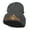 Dk Grey, variant on Halloween Pumpkin Face Embroidered Long Beanie - Black OSFM