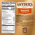 thumbnail image 2 of Snyder's of Hanover Snaps Pretzels, 16 oz Bag, 2 of 11