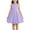 Purple, variant on Actgleam Girls Short Sleeve Tutu Dress Birthday Wedding Party Tulle Dresses,Sizes 5-12,White