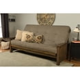 thumbnail image 2 of Kodiak Furniture Washington Queen-size Wood Futon with Linen Stone Mattress, 2 of 5