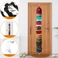 thumbnail image 2 of Cap Rack 1 Pack, Hat Organizer Holds up To 20-40 Caps For Baseball Or Ball Caps, Best Over The Door Closet Organizer Display Racks with Clips For Men And Women Hat Collection, 2 of 7