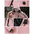 thumbnail image 5 of Forievic Graphene Women's Heated Jacket with 7.4V Battery Pack - Fleece-Lined Electric Warming Coat, USB-Puffer Thermal Sweater Vest, Waterproof Winter Gear for Camping, Skiing, Christmas Gifts, 5 of 6
