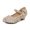 Gold, variant on SGMVNU Girls Glittler Sandals Low Heel Elegant Mary Jane Dress Sandal Wedding Party Flower Girl Dress Shoes for Little/Big Kids Pink Size 5.5-6 Years