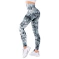 thumbnail image 2 of Mepaouo Workout Leggings for Women Seamless Lifting Print Yoga Pants Stretch Tights Sizes S-2X, 2 of 5
