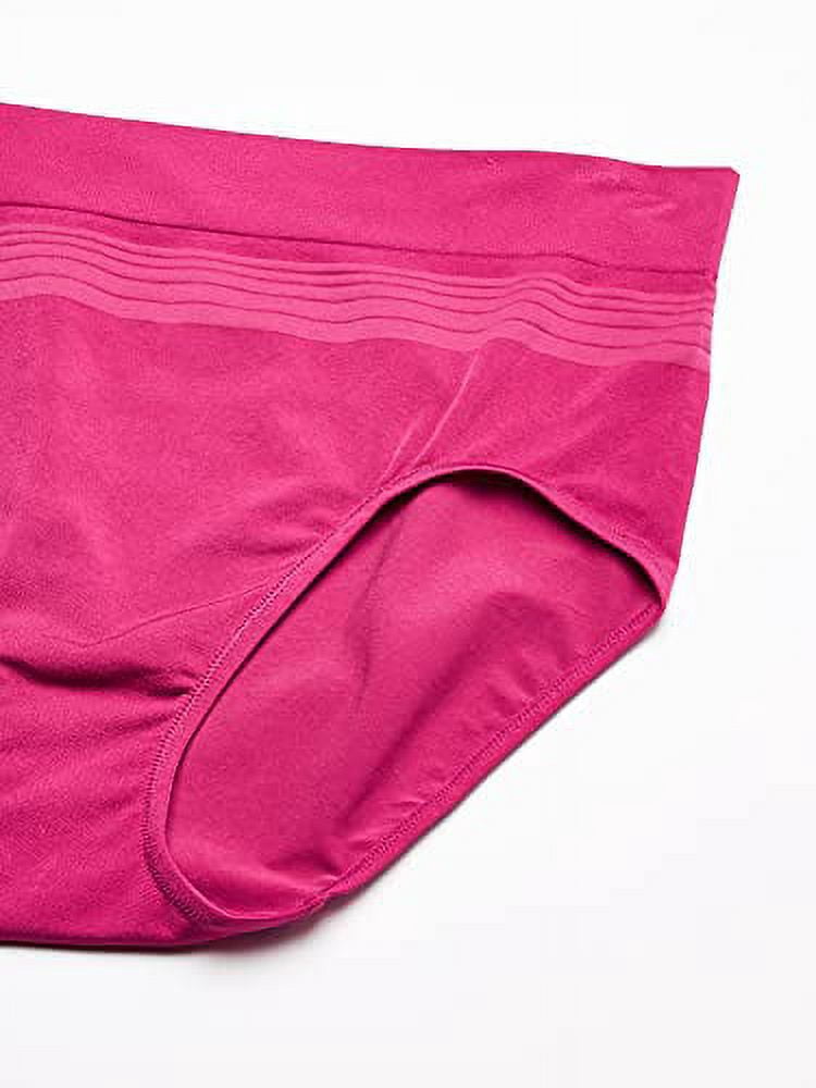 Blissful Benefits by Warner's Women's No Muffin Top Seamless Brief Panties 3-Pack, Style RS1503W