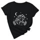 thumbnail image 1 of Camiseta de manga corta con cuello redondo y estampado de jersey suelto de verano para mujer Camiseta/camisa de manga corta con cuello redondo Pompotops hfajkhk141916, 1 of 6