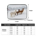 thumbnail image 3 of Allpackor in Winter Portable Laptop Sleeve Compatible with MacBook Air Notebook Computer Case for Men Women College School Students, 3 of 7